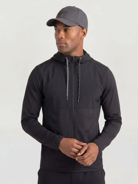 BVM OW JKT 001 BLK 03 half body front