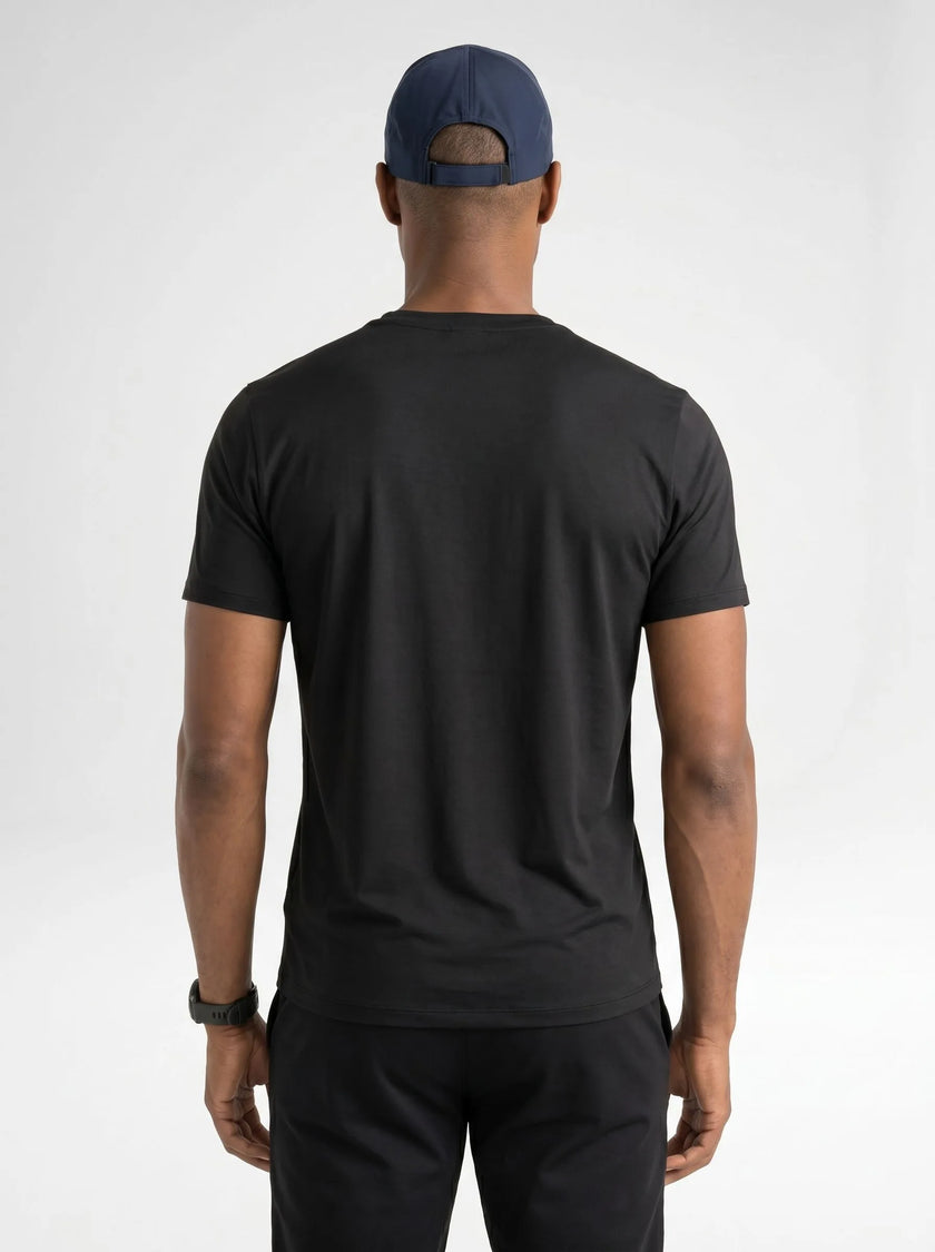 BVM TP TEE 003 BLK 06 half body back