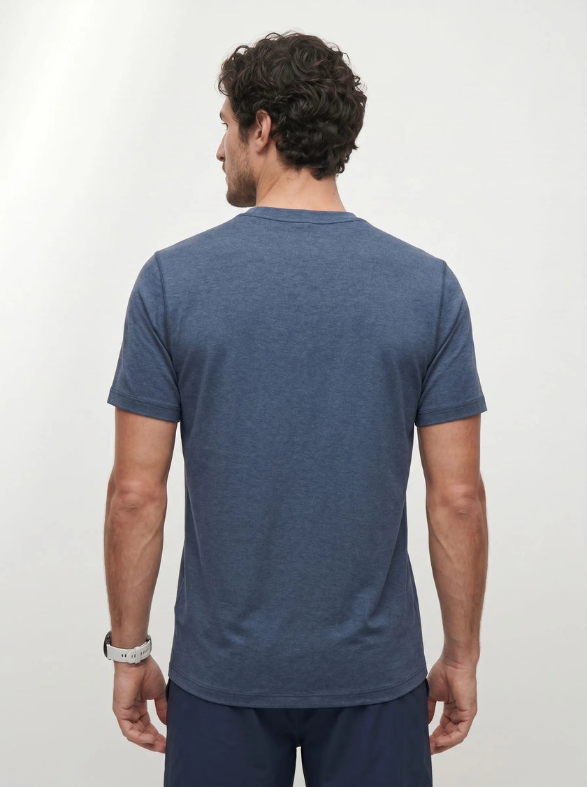 BVM TP TEE 003 NVY 06 half body back