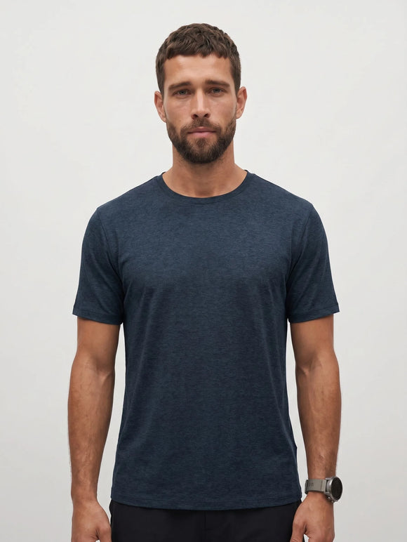 BVM TP TEE 004 NVY 03 half body front