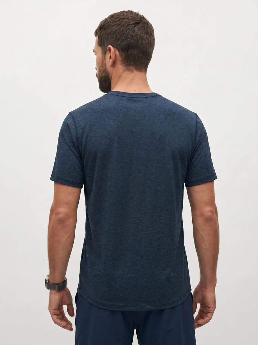 BVM TP TEE 004 NVY 06 half body back