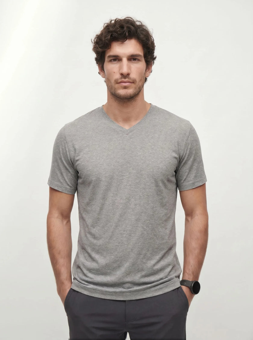 BVM TP TEE 006 GRY 03 half body front